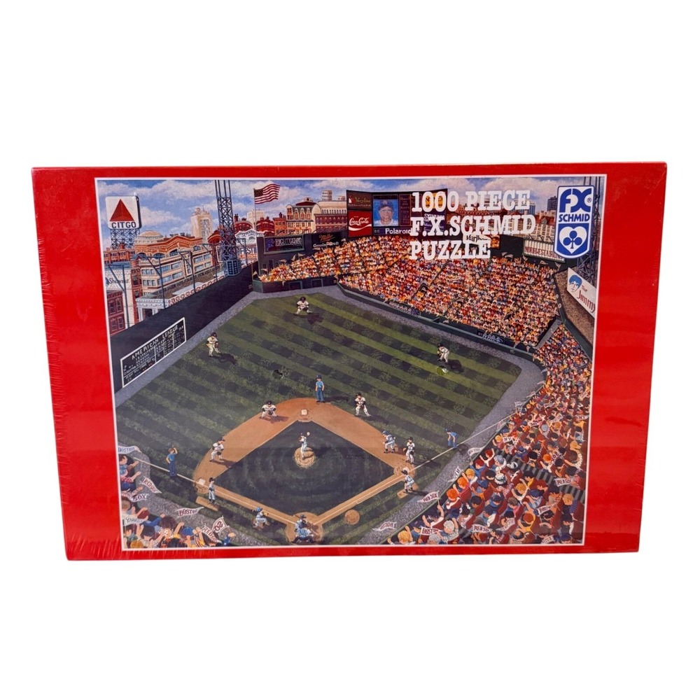 Fenway Park Vintage 1994 F.X. Schmid 1000 Piece Puzzle Boston Red Sox New Sealed